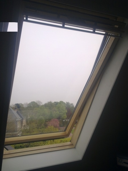 Geplaatst Velux dakvenster met binnenafwerking